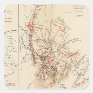 Adesivo Quadrado Gettysburg