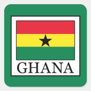 Adesivo Quadrado Ghana