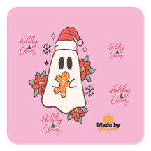 Ghost Mug Bonito de Natal | Pão de Gingerpão de Na