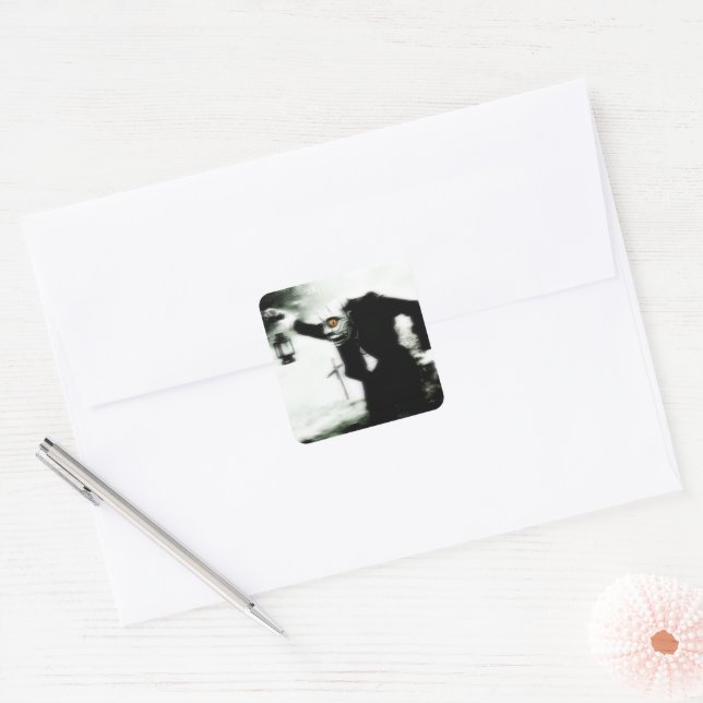 Adesivo Quadrado Ghoul (Envelope)