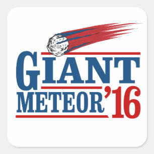 Adesivo Quadrado Gigante Meteor 2016