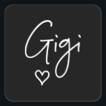 Adesivo Quadrado Gigi Women Christmas dá vovó<br><div class="desc">Gigi Women Christmas dá vovó</div>