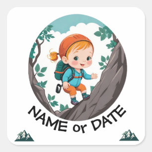 Adesivo Quadrado Glacé comestível redondo