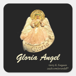 ADESIVO QUADRADO GLORIA ANGEL RENAISSANCE STICKER