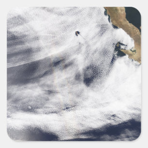 Adesivo Quadrado Glória sobre o Oceano Pacífico