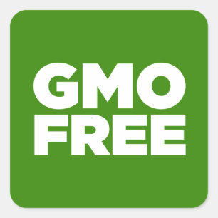 ADESIVO QUADRADO GMO LIVRE (VERDE)