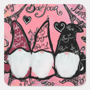 ADESIVO QUADRADO GNOME