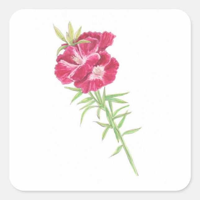 Adesivo Quadrado Godemia  (Frente)