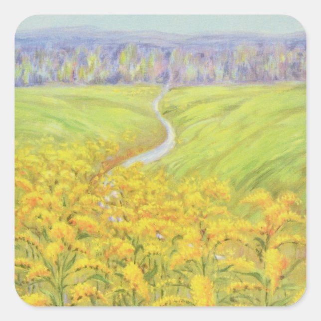 Adesivo Quadrado Goldenrod de Cargill, 1937 (Frente)