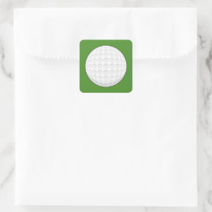 Adesivo Quadrado Golf Ball