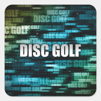 Adesivo Quadrado Golf de Disco