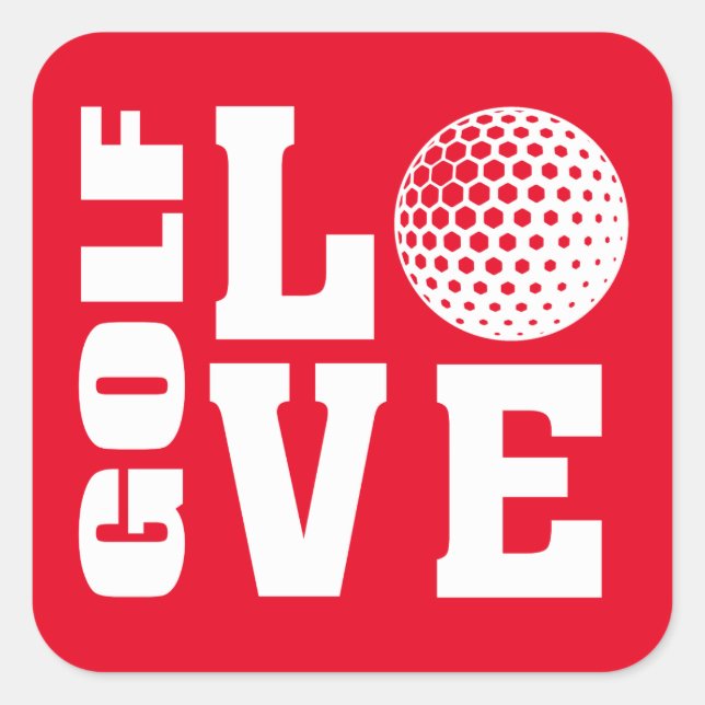 Adesivo Quadrado Golfe (Frente)
