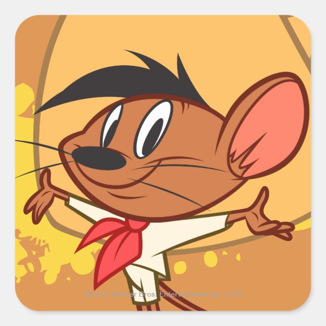 Adesivo Quadrado Gonzales Arms Out (Frente)