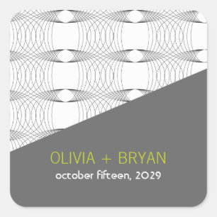 Adesivo Quadrado gorjeta Mod Rings 01 Vinhetas Favoritas de Casamen