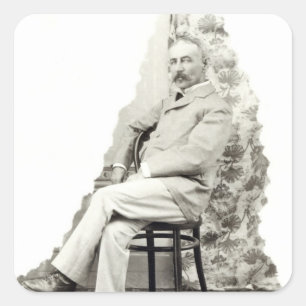 Adesivo Quadrado Governador de Trinidad, c.1891