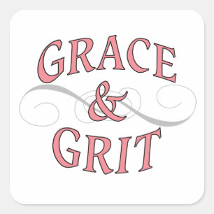 Adesivo Quadrado Grace & Grit para a senhora durona