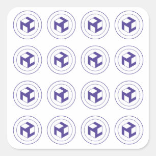 Adesivo Quadrado Grade de Antahkaranas -Antahkarana -macho