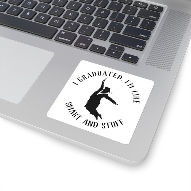 Adesivo Quadrado Graduação personalizada de Formandos universitário (Criador carregado)