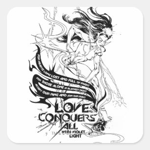 Adesivo Quadrado Gráfico 5 da safira de estrela