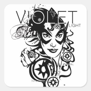 Adesivo Quadrado Gráfico de Sapphire Estrela 4