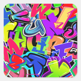 Adesivo Quadrado Grafite