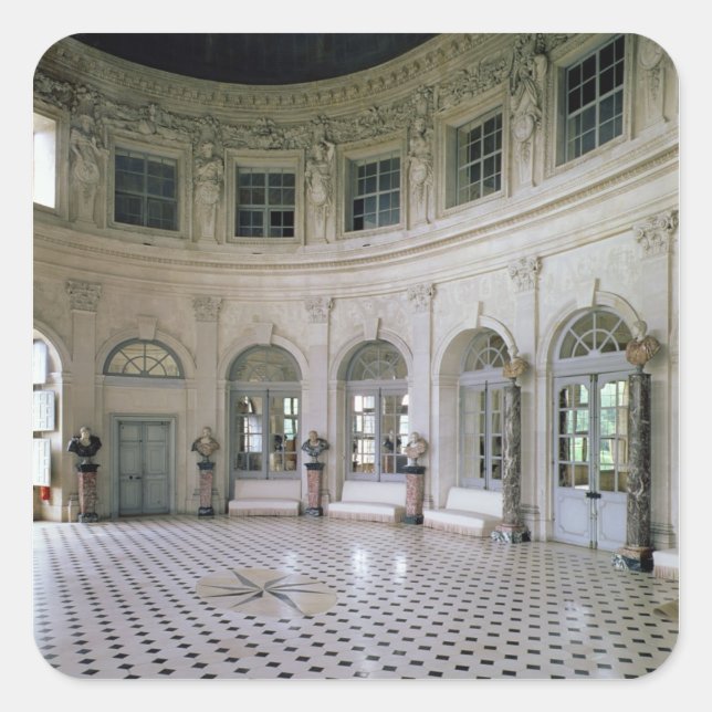 Adesivo Quadrado Grand Salon, 1656-1661 (foto) (Frente)
