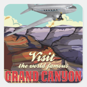 Adesivo Quadrado Grande Canyon