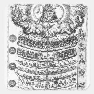 Adesivo Quadrado Grande corrente de ser 'de Retorica Christiana