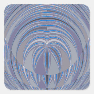 Adesivo Quadrado Grande Design de Coração Invisível