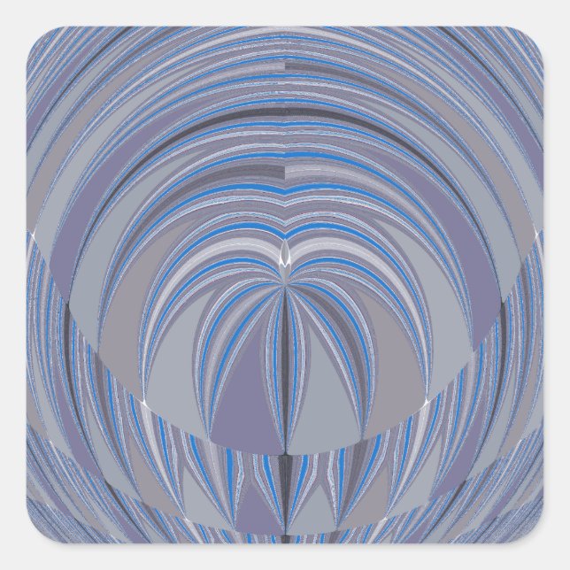 Adesivo Quadrado Grande Design de Coração Invisível (Frente)