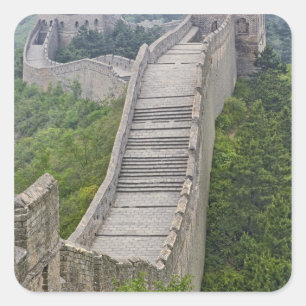 Adesivo Quadrado Grande Muralha, Jinshanling, China