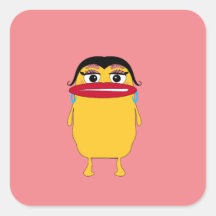 Grandes lábios - Lady Sticker