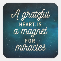 Grateful Heart Magnet para milagres | Vedante