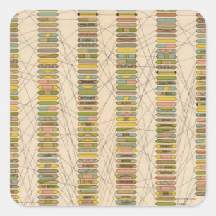 Adesivo Quadrado Grau 22 das cidades