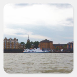 Adesivo Quadrado Gravesend em Kent.