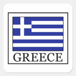Adesivo Quadrado Grécia