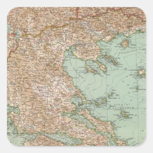 Adesivo Quadrado grécia 8283