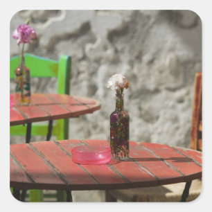 Adesivo Quadrado GRÉCIA, CRETE, Província de Hania, Hania: Colorida