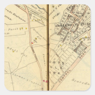 Adesivo Quadrado Greenburg, Nova Iorque 3