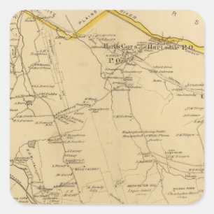 Adesivo Quadrado Greenburgh, Nova York