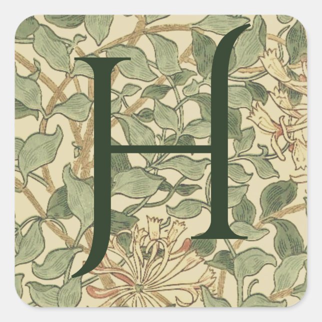 Adesivo Quadrado Greenery inicial (Frente)