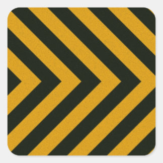 Adesivo Quadrado Grelhas de Risco Amarelo-Chevron