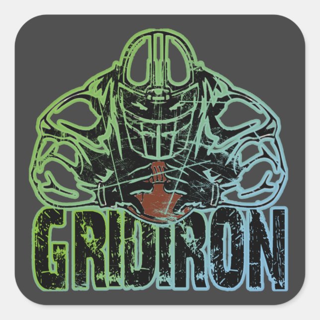 Adesivo Quadrado Gridiron (Frente)