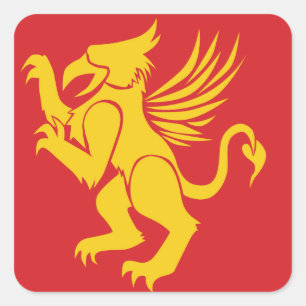 Adesivo Quadrado Grifo