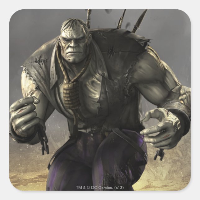 Adesivo Quadrado Grundy (Frente)