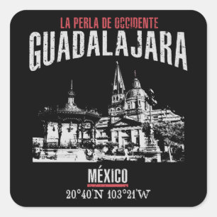 Adesivo Quadrado Guadalajara