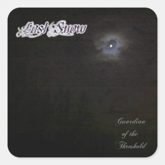 Adesivo Quadrado Guardião da Última Neve dos autocolantes do Limiar