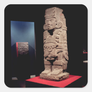 Adesivo Quadrado Guerreiro, da cultura de Toltec