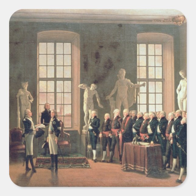 Adesivo Quadrado Gustav IV (Frente)