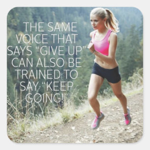 Adesivo Quadrado Gym Malhação Motivativo